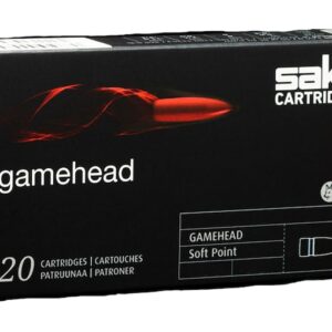 Sako Gamehead Ammunition 243 Winchester 100 Grain Jacketed Soft Point Box of 20