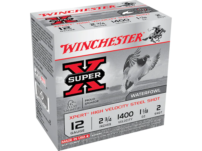 Winchester Super-X Xpert High Velocity Ammunition 12 Gauge Non-Toxic Steel Shot