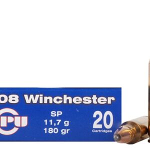Prvi Partizan Ammunition 308 Winchester 180 Grain Soft Point Box of 20