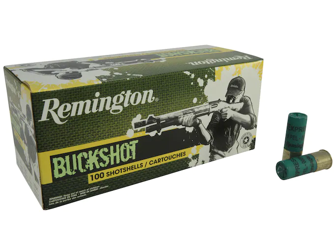 Remington Express Ammunition 12 Gauge 2-3/4" 00 Buckshot 9 Pellets
