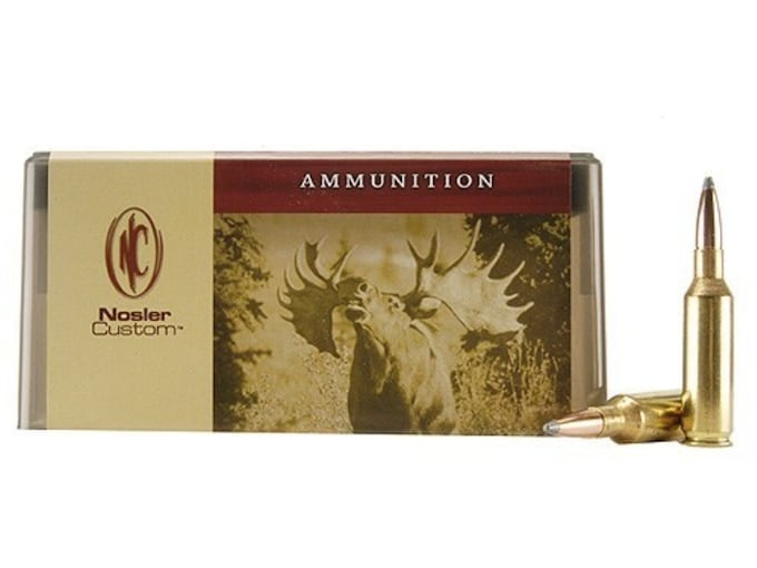 Nosler Custom Ammunition 7mm Remington Short Action Ultra Magnum 160 Grain Partition Spitzer Box of 20