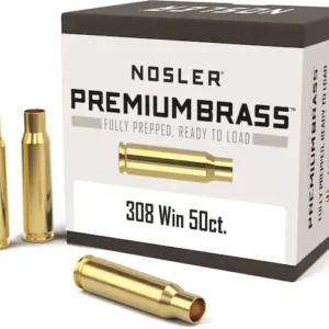 Nosler Custom Brass 308 Winchester Box of 50