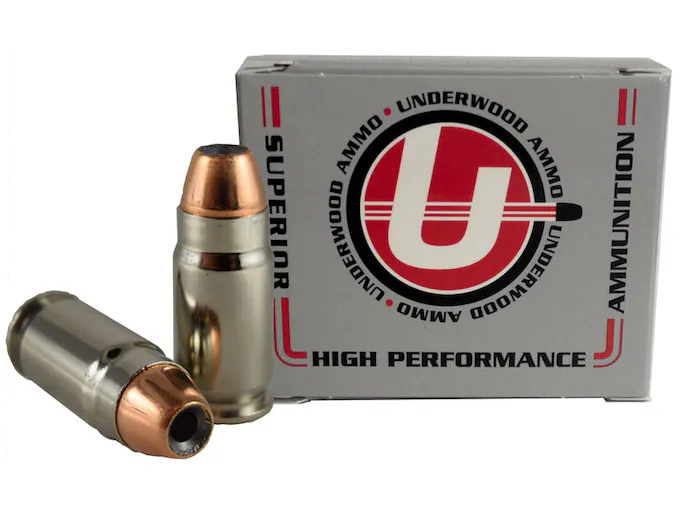 Underwood Ammunition 40 Super 135 Grain Jacketed Hollow Point Box of 20