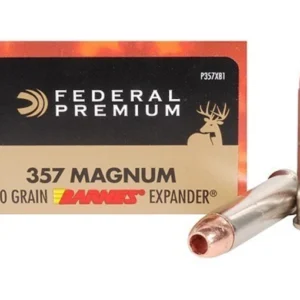 Federal Premium Vital-Shok Ammunition 357 Magnum 140 Grain Barnes XPB Hollow Point Lead-Free Box of 20