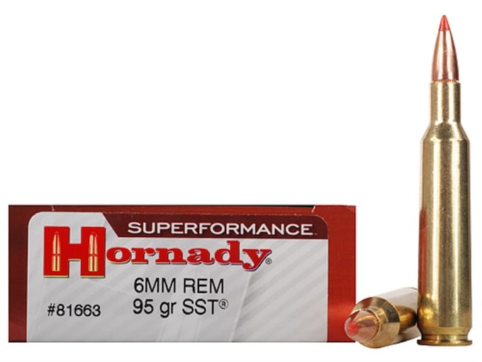 Hornady Superformance SST Ammunition 6mm Remington 95 Grain SST Box of 20