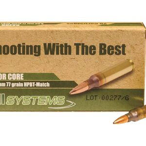 IMI Ammunition 5.56x45mm 77 Grain Razor Core (Sierra MatchKing Hollow Point)