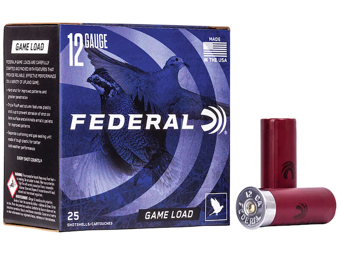 Federal Game Load Ammunition 12 Gauge 2-3/4" 1 oz
