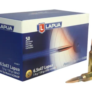 Lapua Scenar-L Ammunition 6.5x47 Lapua 120 Grain Hollow Point Boat Tail Box of 50