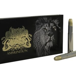 Nosler Safari Ammunition 470 Nitro Express 500 Grain Solid Box of 10