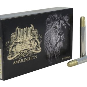 Nosler Safari Ammunition 458 Lott 500 Grain Solid Box of 20