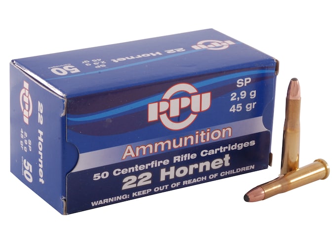 Prvi Partizan Ammunition 22 Hornet 45 Grain Soft Point Box of 50