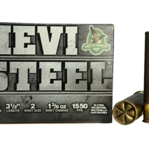 Hevi-Shot Hevi-Steel Waterfowl Ammunition 12 Gauge 3-1/2" 1-3/8 oz #2 Non-Toxic Shot