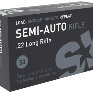 SK Semi-Auto Rifle Ammunition 22 Long Rifle 40 Grain Lead Round Nose