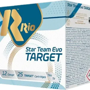 Rio Star Team Target Ammunition 12 Gauge 2-3/4" 1-1/8 oz #7-1/2 Shot