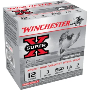 Winchester Xpert High Velocity Ammunition 12 Gauge 3" 1-1/8 oz #2 Non-Toxic Steel Shot