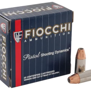 Fiocchi Extrema Ammunition 9mm Luger 124 Grain Hornady XTP Jacketed Hollow Point Box of 25