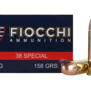 Fiocchi Range Dynamics Ammunition 38 Special 158 Grain Full Metal Jacket Box of 50