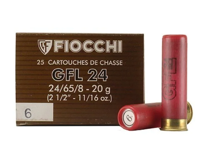 Fiocchi Field Load Ammunition 24 Gauge 2-1/2" 11/16 oz