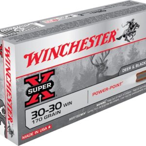 Winchester Super-X Ammunition 30-30 Winchester 170 Grain Power-Point Box of 20