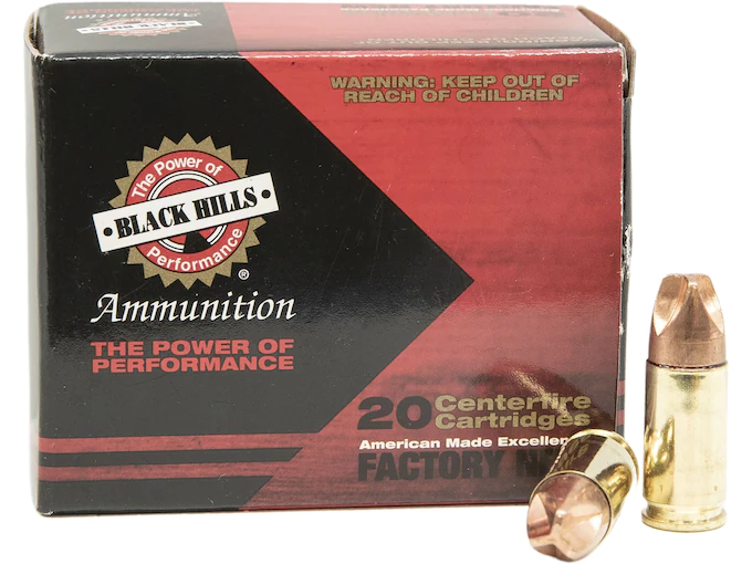 Black Hills HoneyBadger Ammunition 9mm Luger Subsonic 125 Grain Lehigh Xtreme Defense Lead-Free Box of 20