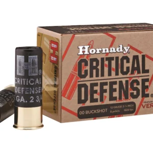 Hornady Critical Defense Ammunition 12 Gauge 2-3/4" 00 Buckshot Box of 10