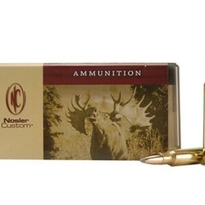 Nosler Custom Ammunition 8mm Remington Magnum 200 Grain Partition Spitzer Box of 20
