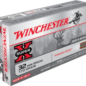 Winchester Super-X Ammunition 32 Winchester Special 170 Grain Power-Point Box of 20