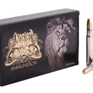 Nosler Safari Ammunition 416 Rigby 400 Grain Solid Box of 20