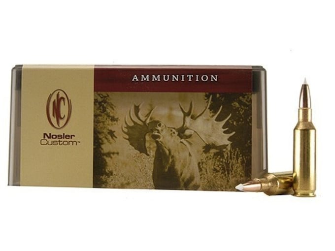 Nosler Custom Ammunition 7mm Remington Short Action Ultra Magnum 140 Grain AccuBond Spitzer Box of 20
