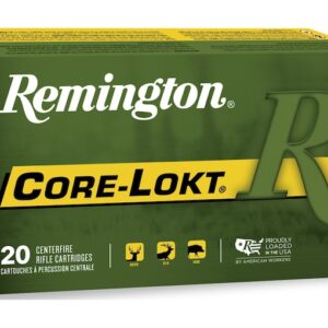 Remington Core-Lokt Ammunition 338 Remington Ultra Magnum 250 Grain Pointed Soft Point Box of 20