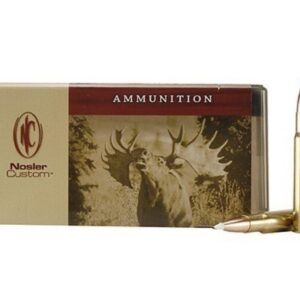 Nosler Custom Ammunition 338-06 A-Square 200 Grain AccuBond Spitzer Box of 20