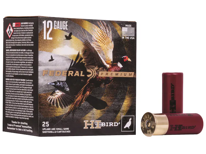 Federal Premium Hi-Bird Dove, Pigeon, and Upland Ammunition 12 Gauge 2-3/4"
