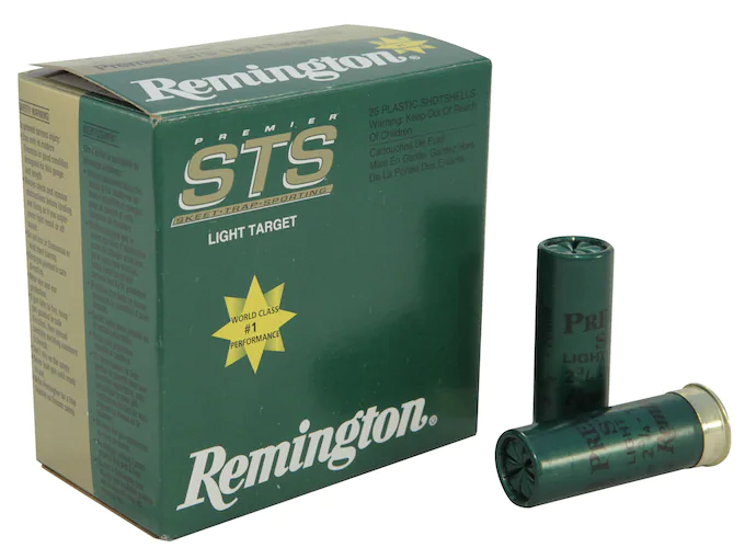 Remington Premier STS Light Target Ammunition 12 Gauge 2-3/4" 1-1/8 oz #8-1/2 Shot