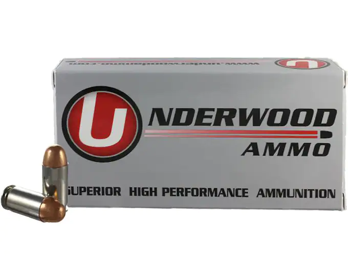 Underwood Ammunition 45 ACP +P 230 Grain Full Metal Jacket Box of 50