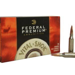 Federal Premium Vital-Shok Ammunition 260 Remington 120 Grain Nosler Ballistic Tip Box of 20