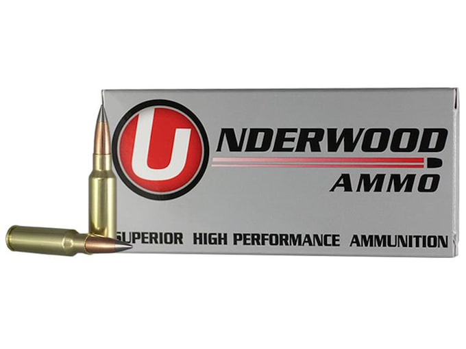 Underwood Ammunition 6.5 Grendel 105 Grain Lehigh Match Grade Solid Flash Tip Lead-Free Box of 20