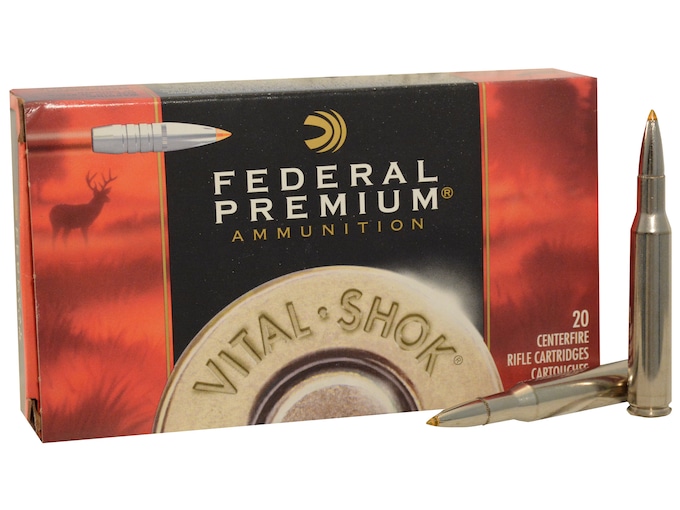 Federal Premium Ammunition 270 Winchester 140 Grain Trophy Bonded Tip Box of 20