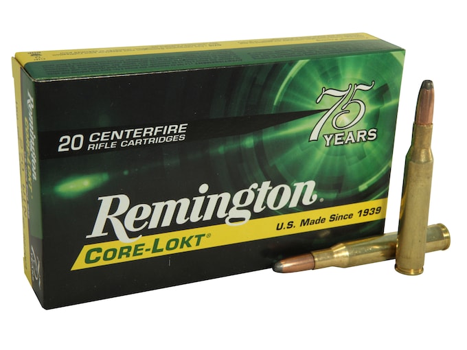 Remington Core-Lokt Ammunition 270 Winchester 150 Grain Core-Lokt Soft Point Box of 20