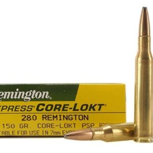 Remington Core-Lokt Ammunition 280 Remington 150 Grain Core-Lokt Pointed Soft Point Box of 20