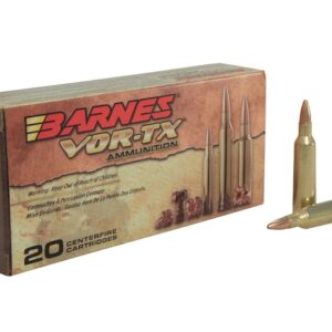 Barnes VOR-TX Ammunition 22-250 Remington 50 Grain TSX Hollow Point Lead-Free Box of 20