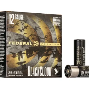 Federal Premium Black Cloud Ammunition 12 Gauge Non-Toxic FlightStopper Steel Shot