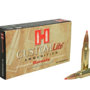 Hornady Custom Lite Ammunition 308 Winchester 125 Grain SST Box of 20
