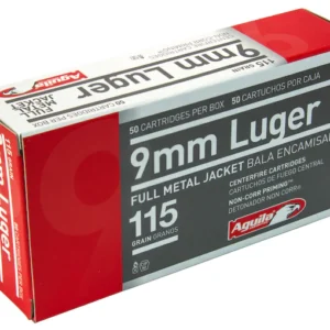Aguila Ammunition 9mm Luger 115 Grain Full Metal Jacket