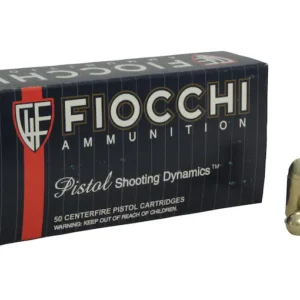 Fiocchi Shooting Dynamics Ammunition 9x18mm (9mm Makarov) 95 Grain Full Metal Jacket Box of 50