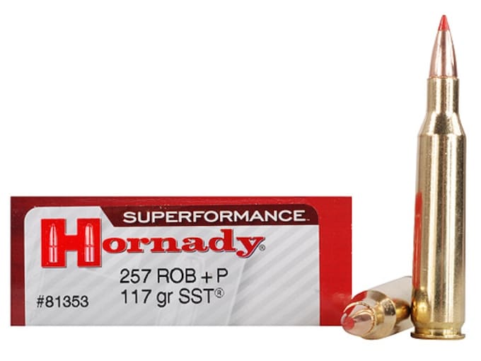Hornady Superformance SST Ammunition 257 Roberts +P 117 Grain SST Box of 20