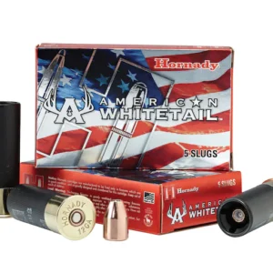 Hornady American Whitetail Ammunition 12 Gauge 2-3/4" 325 Grain Interlock Hollow Point Sabot Slug Box of 5