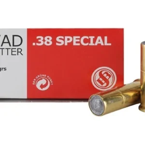 Sellier & Bellot Ammunition 38 Special 148 Grain Lead Hollow Base Wadcutter Box of 50