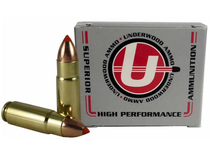Underwood Ammunition 458 SOCOM 300 Grain Nosler Ballistic Tip Spitzer Box of 20