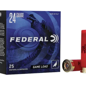 Federal Game Load Upland Ammunition 24 Gauge 2-1/2" 11/16 oz #8 Shot Box of 25