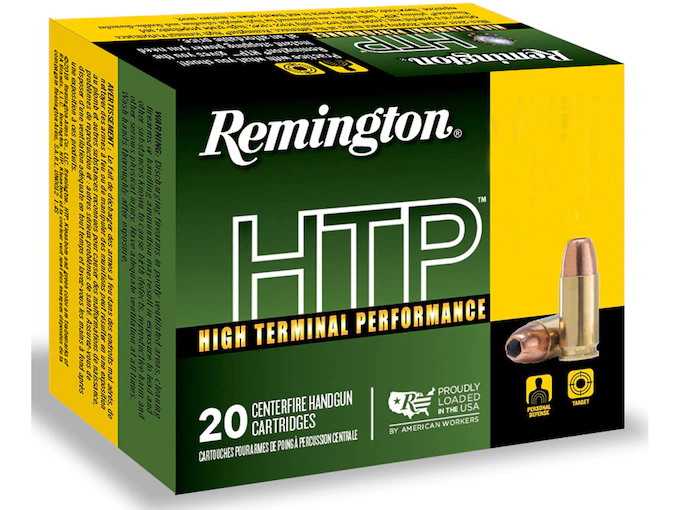 Remington High Terminal Performance (HTP) Ammunition 357 Magnum 158 Grain Soft Point